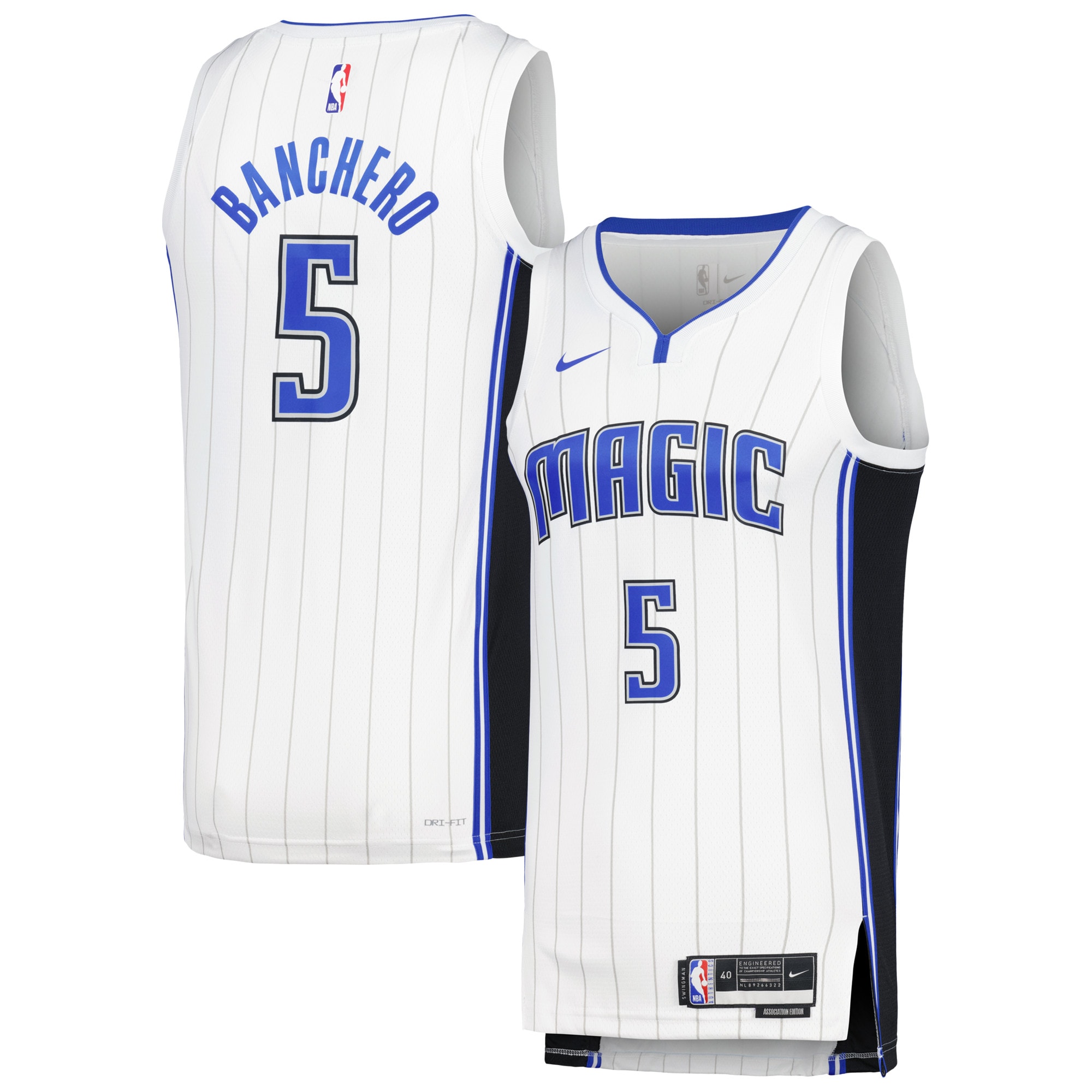 Unisex Orlando Magic Paolo Banchero White Swingman Jersey - Association Edition