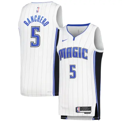 Unisex Orlando Magic Paolo Banchero White Swingman Jersey - Association Edition 01