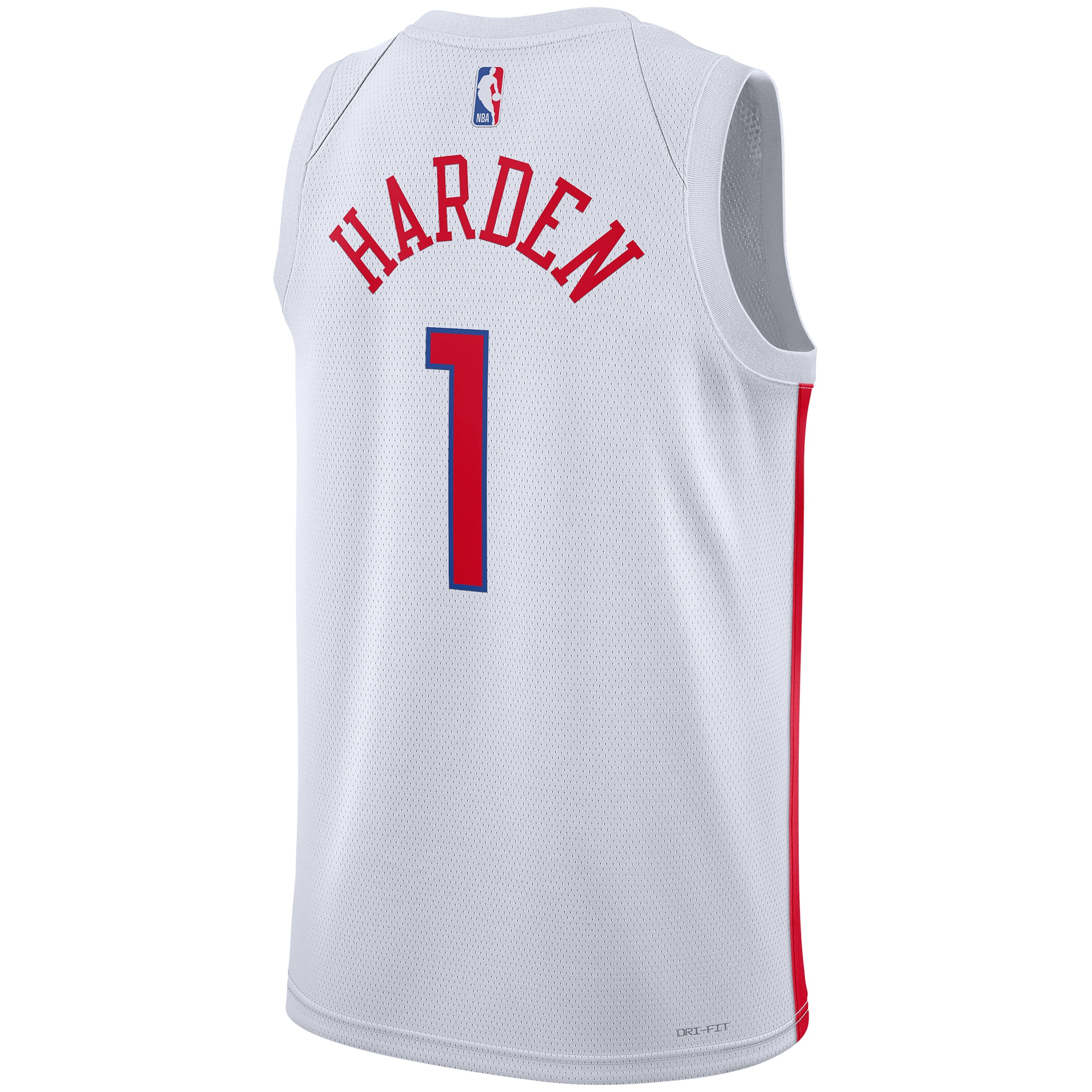 Unisex Philadelphia 76ers James Harden White 2022/23 Swingman Jersey - City Edition