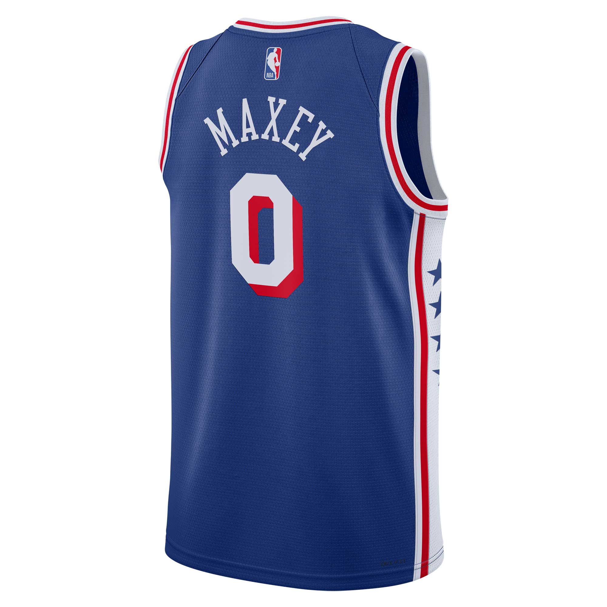 Unisex Philadelphia 76ers Tyrese Maxey Royal Swingman Jersey - Icon Edition