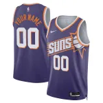 Unisex Phoenix Suns  Purple Swingman Custom Jersey - Icon Edition