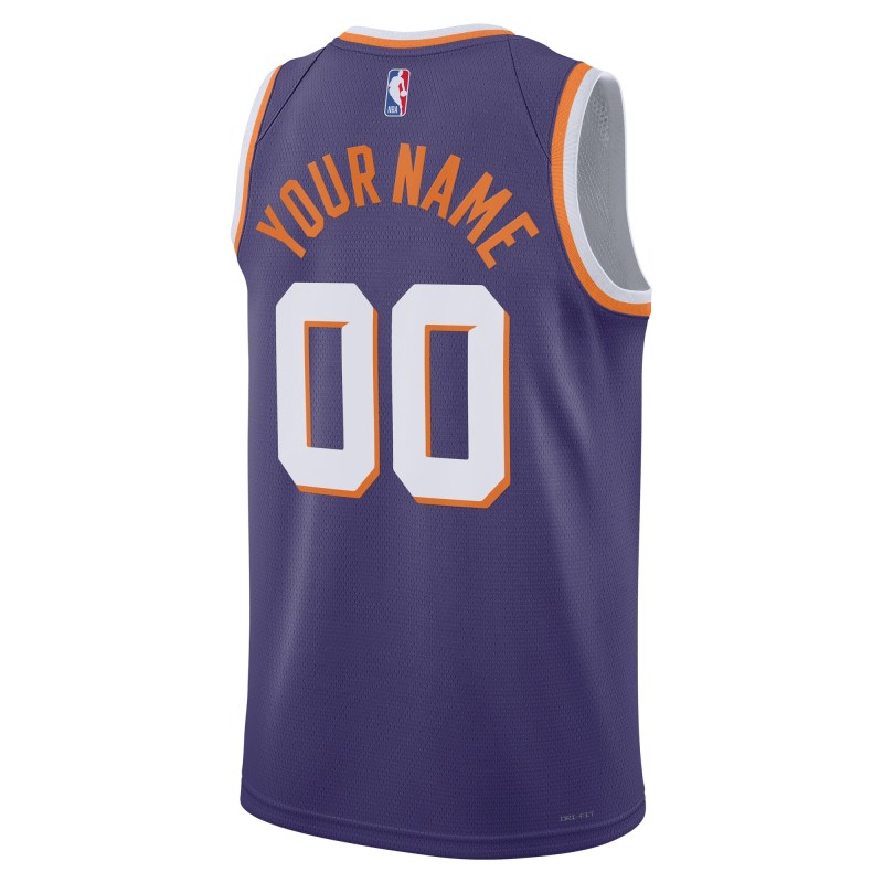 Unisex Phoenix Suns  Purple Swingman Custom Jersey - Icon Edition