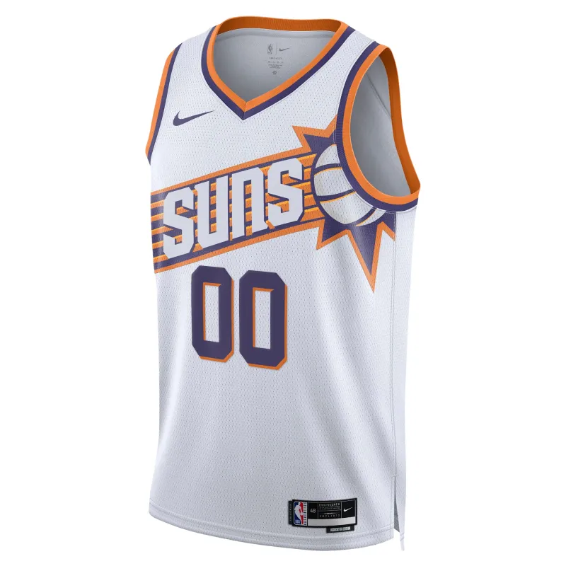 Unisex Phoenix Suns  White Swingman Custom Jersey - Association Edition