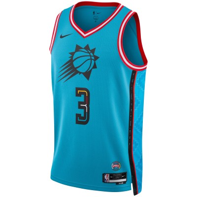 Unisex Phoenix Suns Chris Paul Turquoise 2022/23 Swingman Jersey - City Edition 02