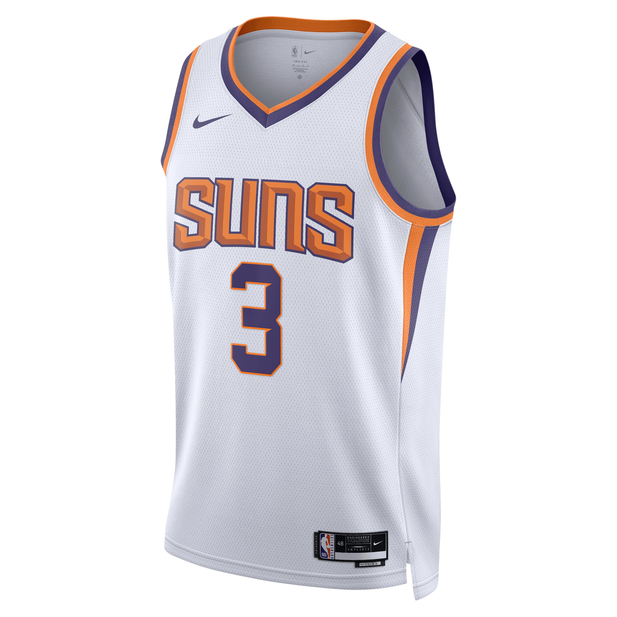Unisex Phoenix Suns Chris Paul White Swingman Jersey - Association Edition