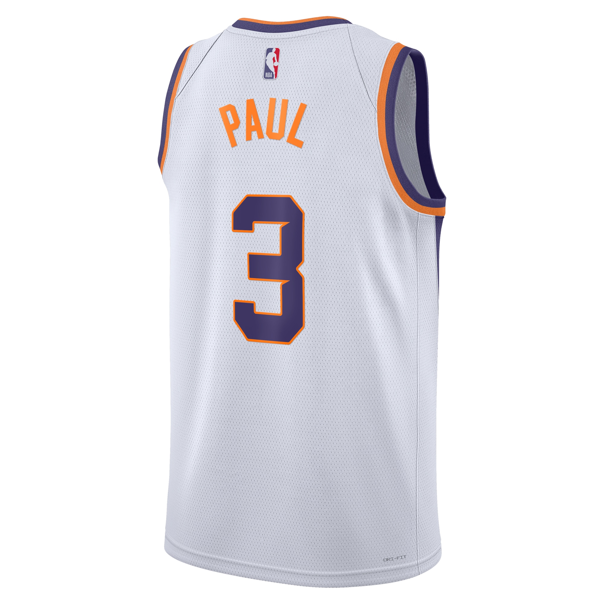 Unisex Phoenix Suns Chris Paul White Swingman Jersey - Association Edition