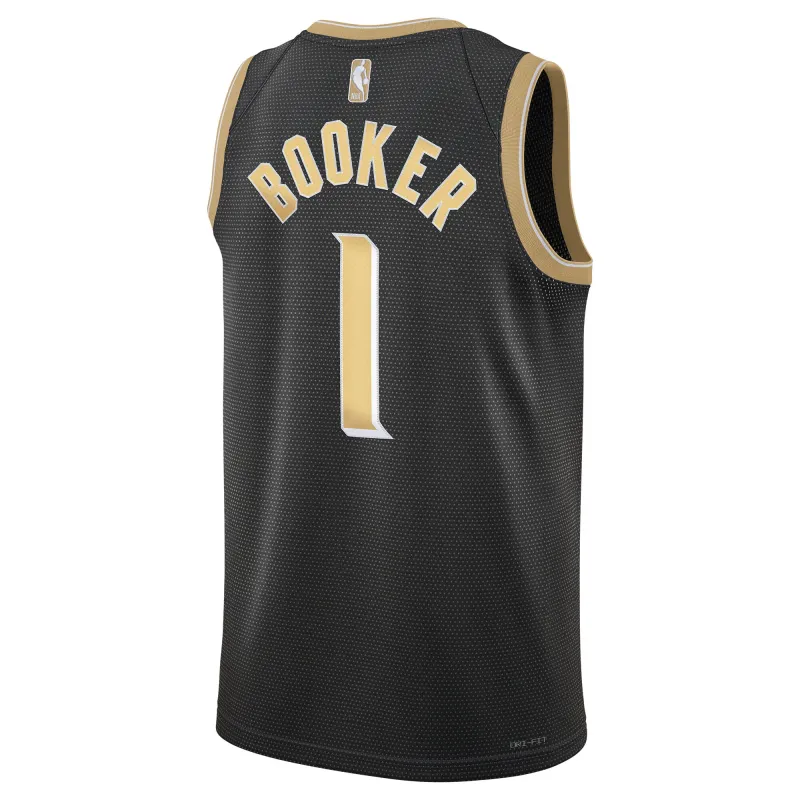 Unisex Phoenix Suns Devin Booker Black Select Series Swingman Jersey