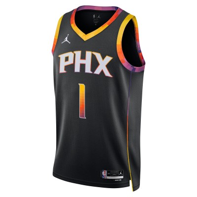 Unisex Phoenix Suns Devin Booker Black Swingman Jersey - Statement Edition 02