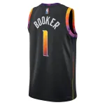 Unisex Phoenix Suns Devin Booker Black Swingman Jersey - Statement Edition