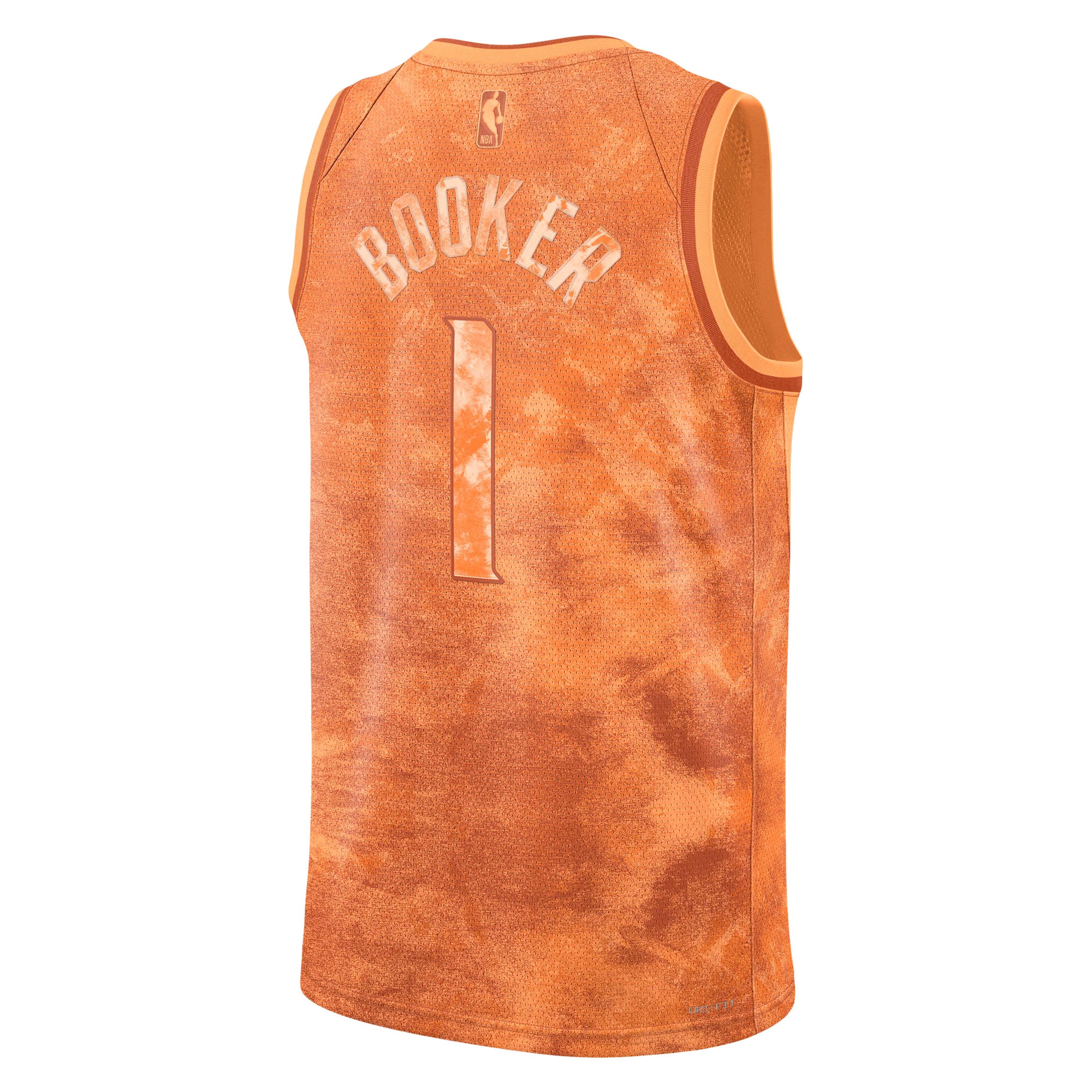 Unisex Phoenix Suns Devin Booker Orange Select Series Swingman Jersey