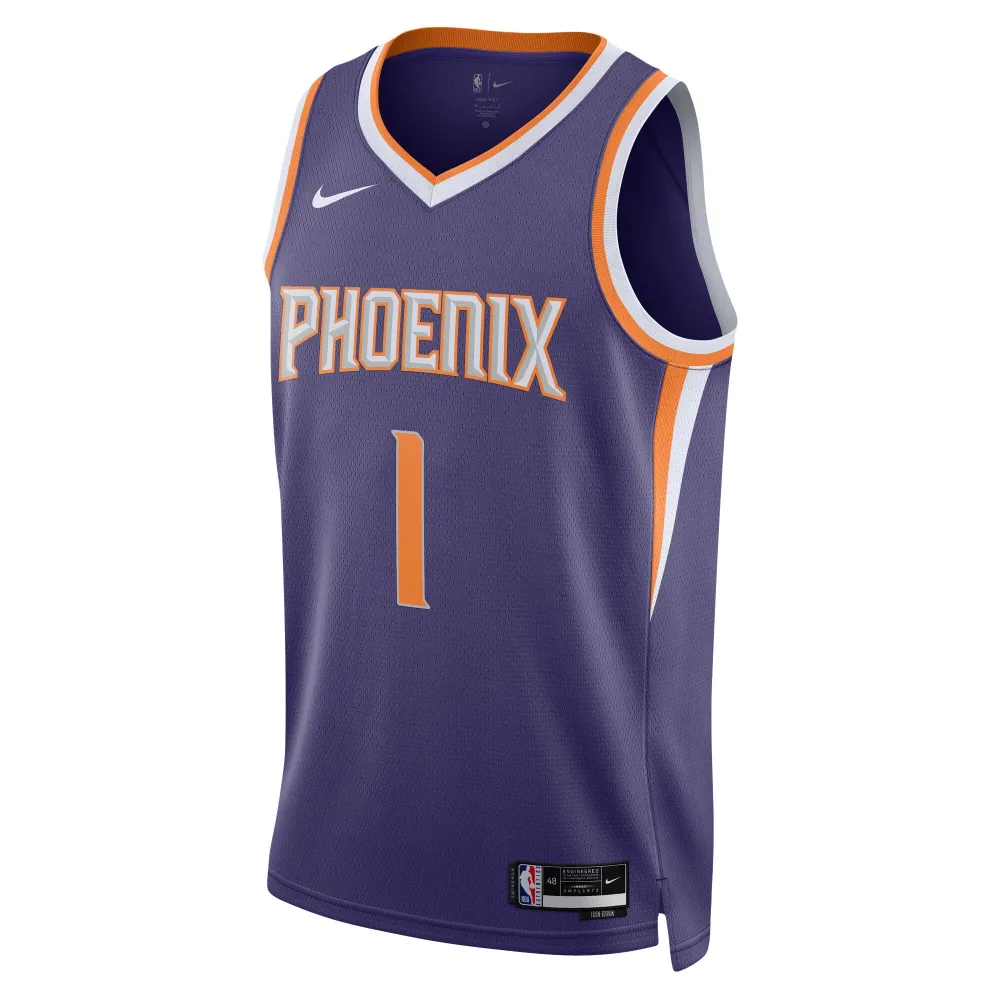 Unisex Phoenix Suns Devin Booker Purple Swingman Jersey - Icon Edition