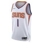 Unisex Phoenix Suns Devin Booker White Swingman Jersey - Association Edition