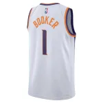 Unisex Phoenix Suns Devin Booker White Swingman Jersey - Association Edition