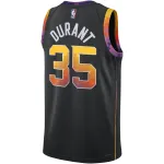 Unisex Phoenix Suns Kevin Durant Black Swingman Player Jersey - Statement Edition