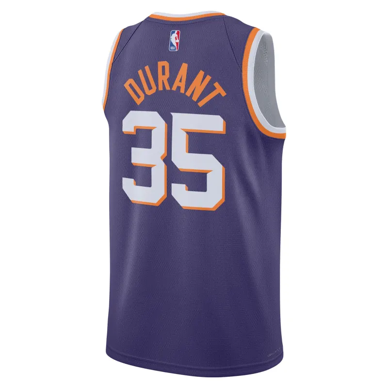 Unisex Phoenix Suns Kevin Durant Purple Swingman Jersey - Icon Edition