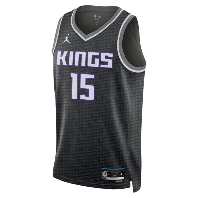 Unisex Sacramento Kings Davion Mitchell Black Swingman Jersey - Statement Edition 02