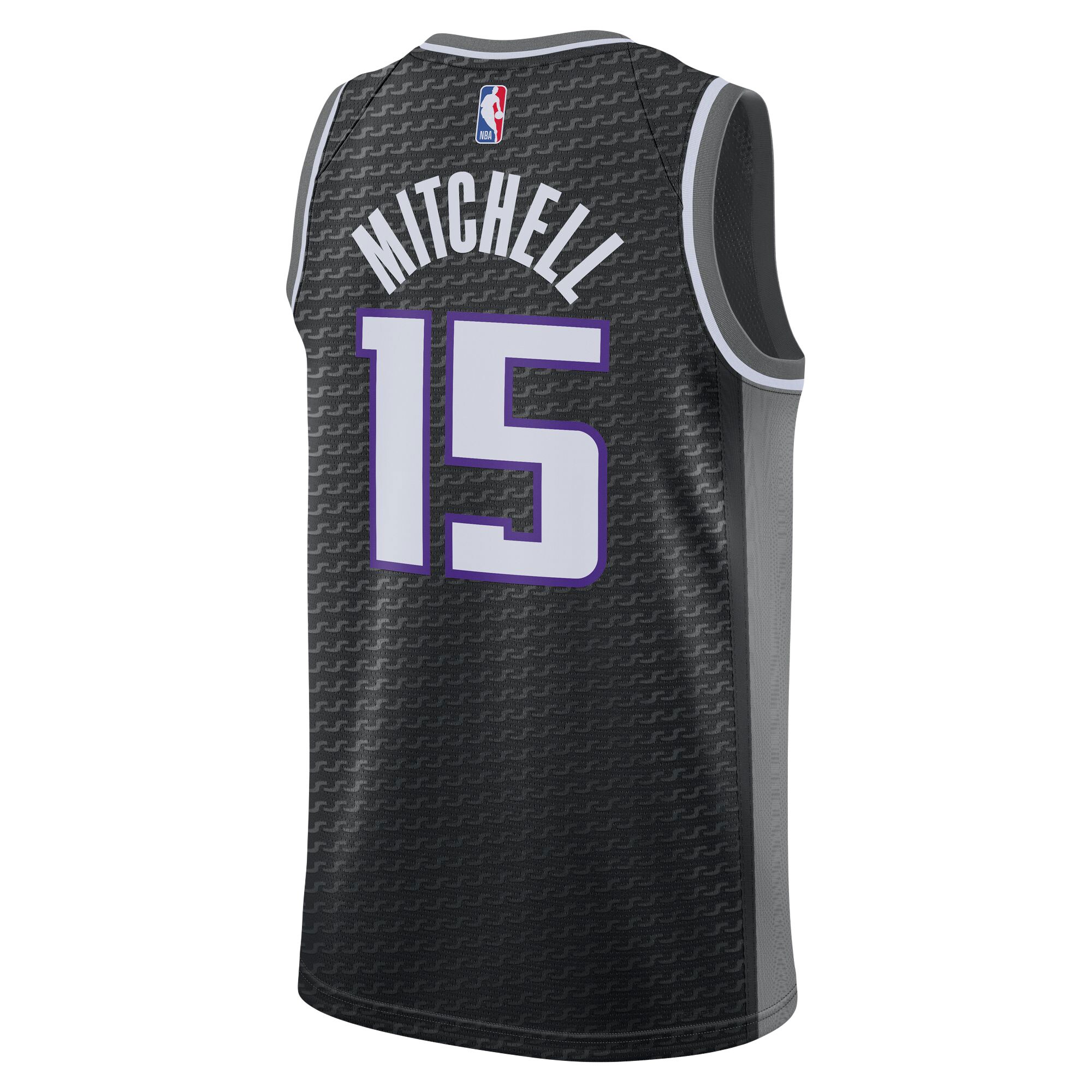 Unisex Sacramento Kings Davion Mitchell Black Swingman Jersey - Statement Edition