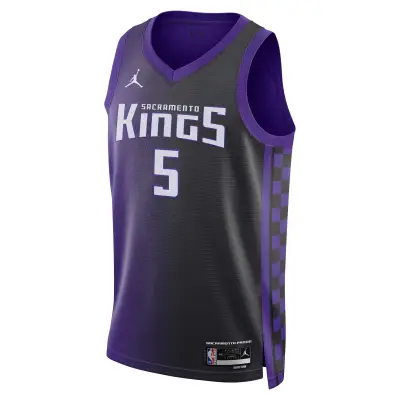 Unisex Sacramento Kings De'Aaron Fox Purple Swingman Jersey - Statement Edition 02