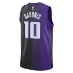 Unisex Sacramento Kings Domantas Sabonis Purple Swingman Jersey - Statement Edition