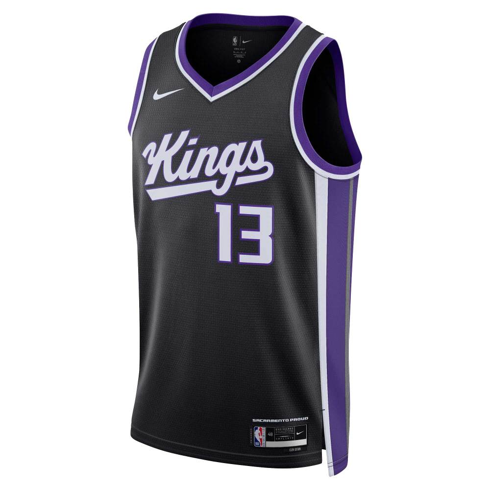 Unisex Sacramento Kings Keegan Murray Black Swingman Jersey - Icon Edition
