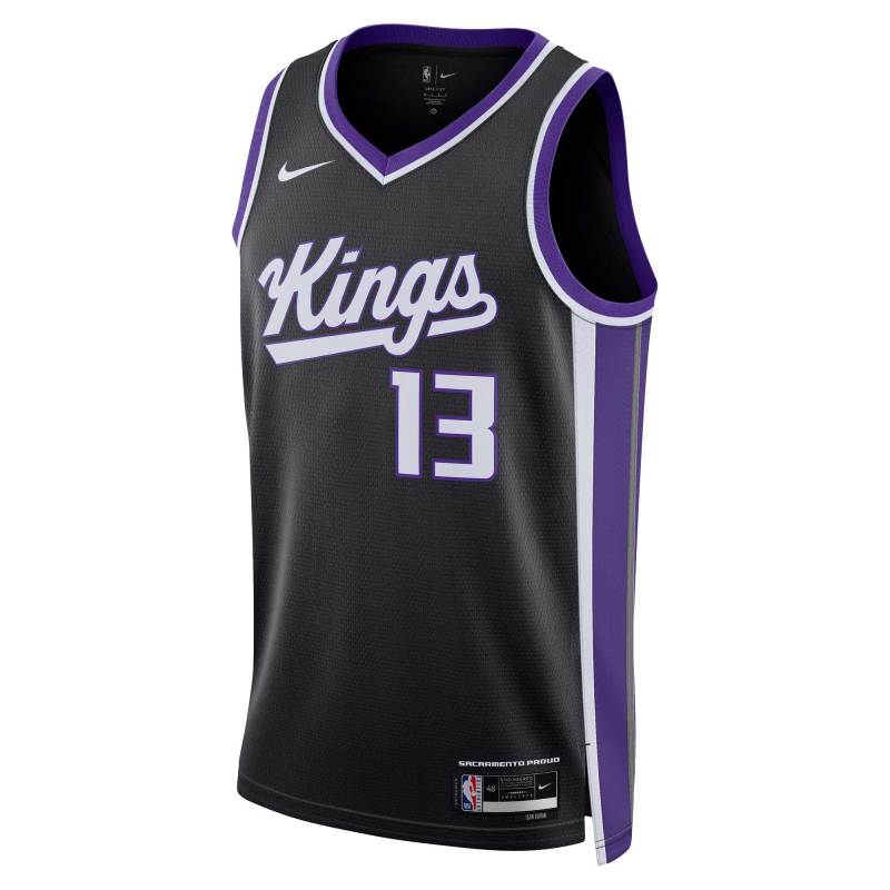 Unisex Sacramento Kings Keegan Murray Black Swingman Jersey - Icon Edition