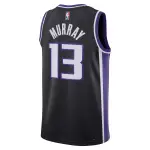 Unisex Sacramento Kings Keegan Murray Black Swingman Jersey - Icon Edition