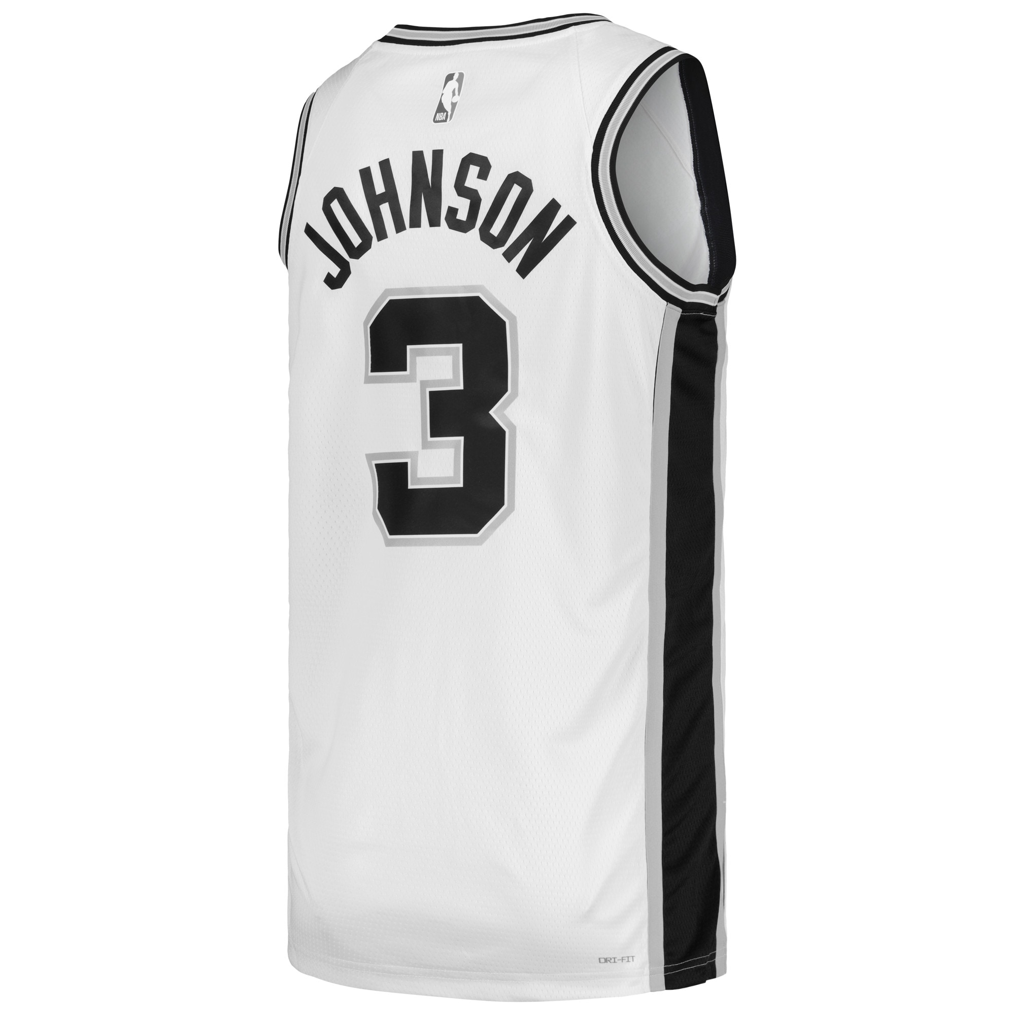 Unisex San Antonio Spurs Keldon Johnson White Swingman Jersey - Association Edition
