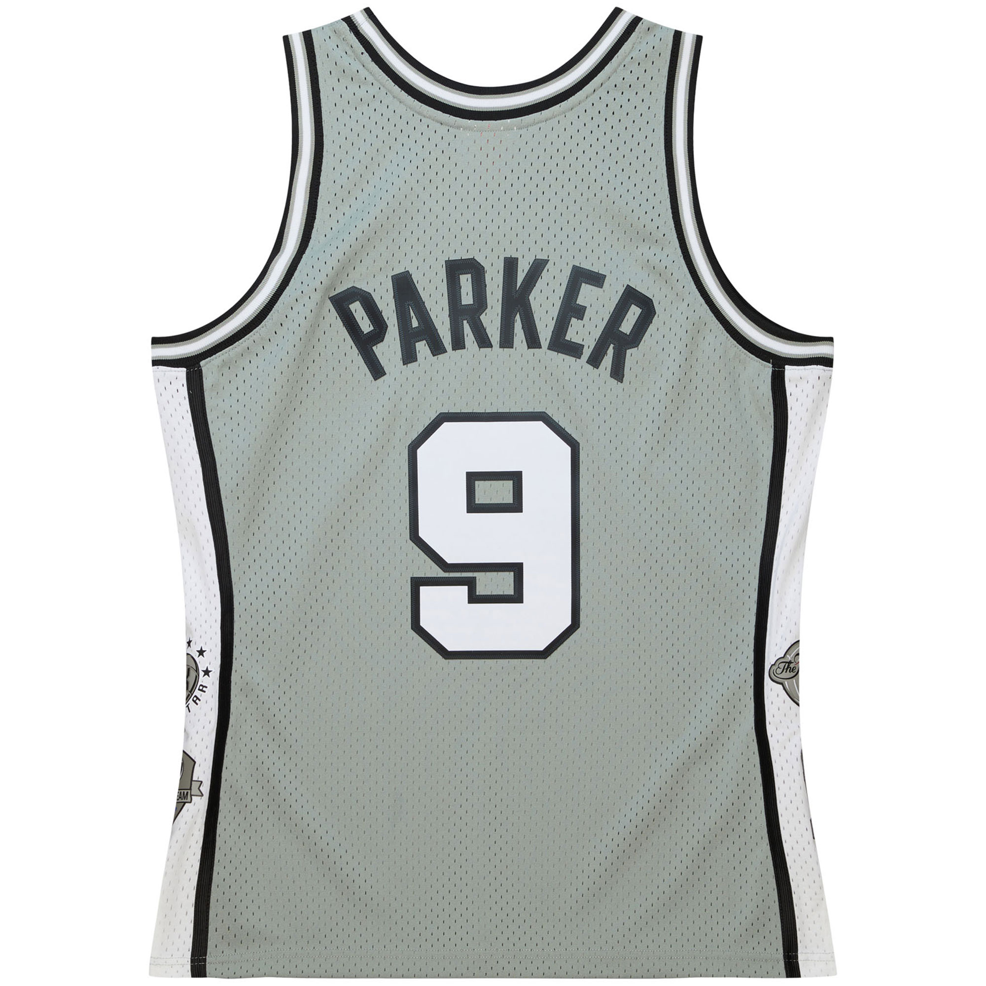 Unisex San Antonio Spurs Tony Parker Gray Hall of Fame Class of 2023 Throwback Swingman Jersey