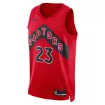 Unisex Toronto Raptors Fred VanVleet Red Swingman Jersey - Icon Edition