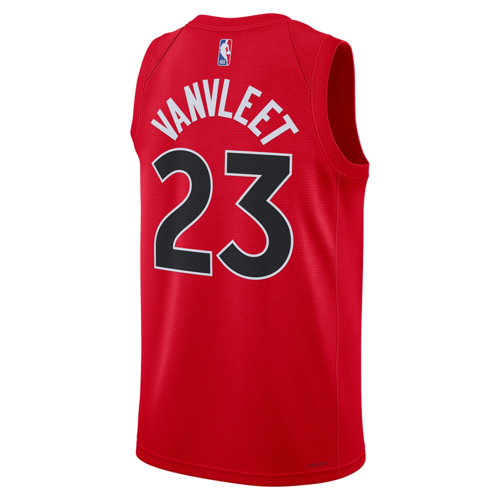 Unisex Toronto Raptors Fred VanVleet Red Swingman Jersey - Icon Edition
