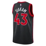 Unisex Toronto Raptors Pascal Siakam Black Swingman Jersey - Statement Edition