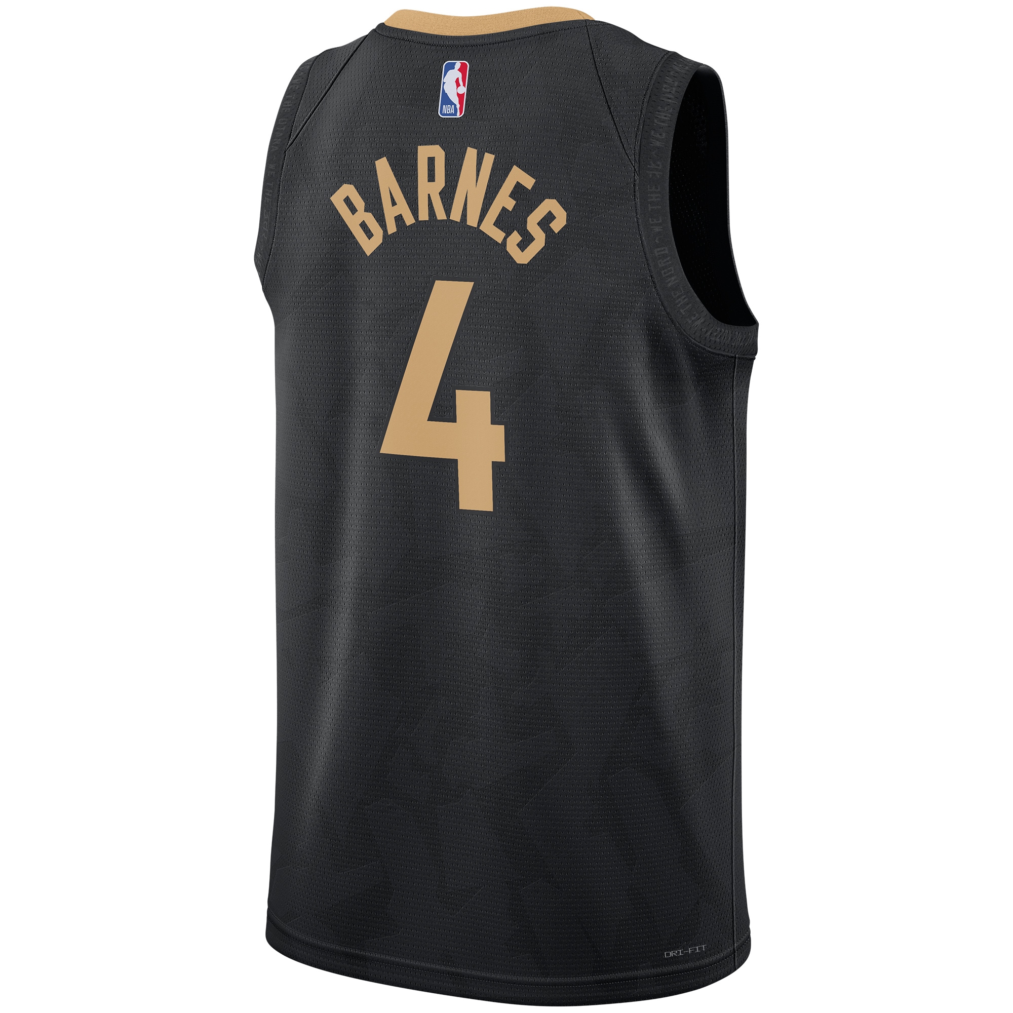 Unisex Toronto Raptors Scottie Barnes Black 2022/23 Swingman Jersey - City Edition