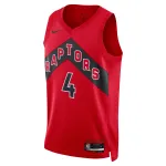 Unisex Toronto Raptors Scottie Barnes Red Swingman Jersey - Icon Edition