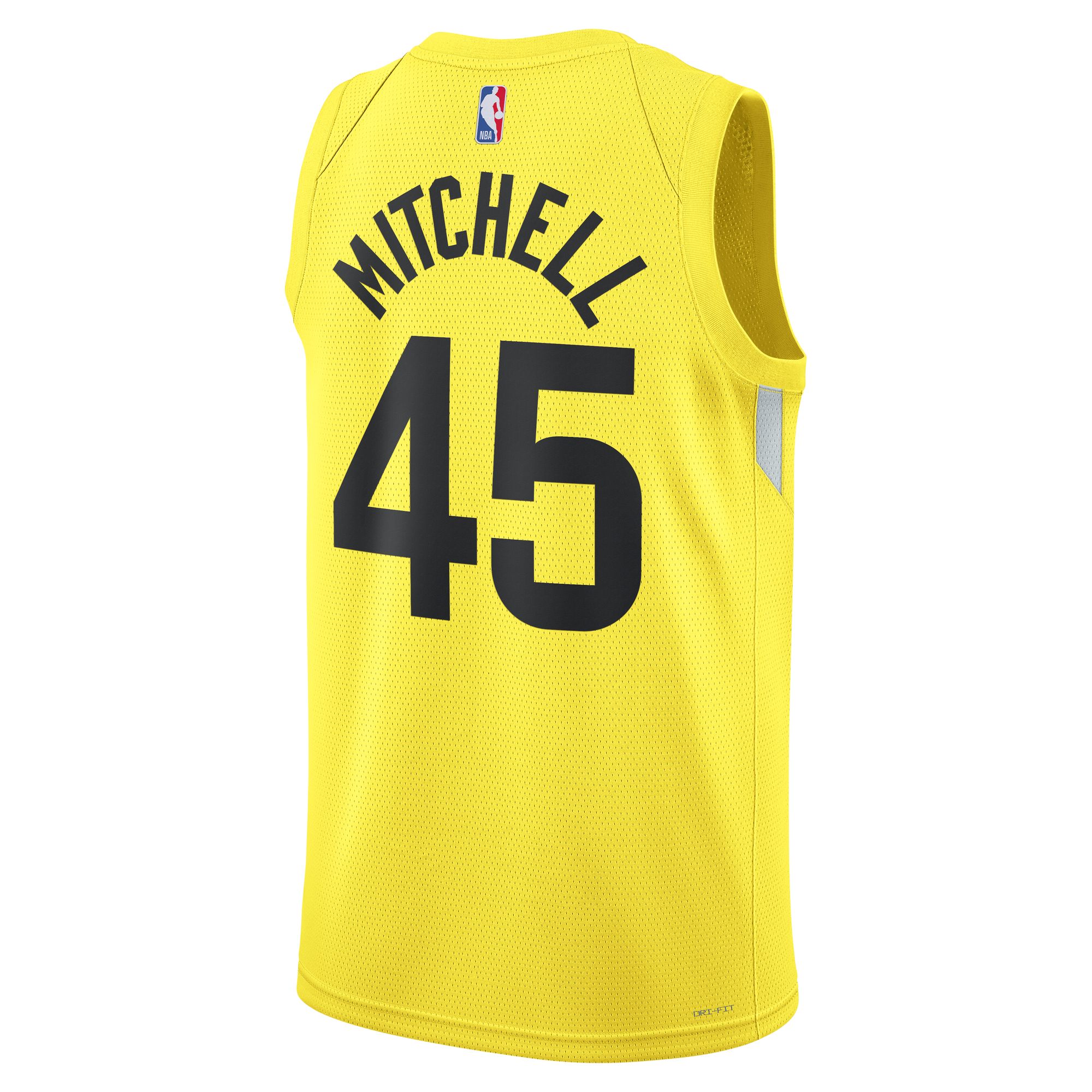 Unisex Utah Jazz Donovan Mitchell Gold Swingman Jersey - Icon Edition
