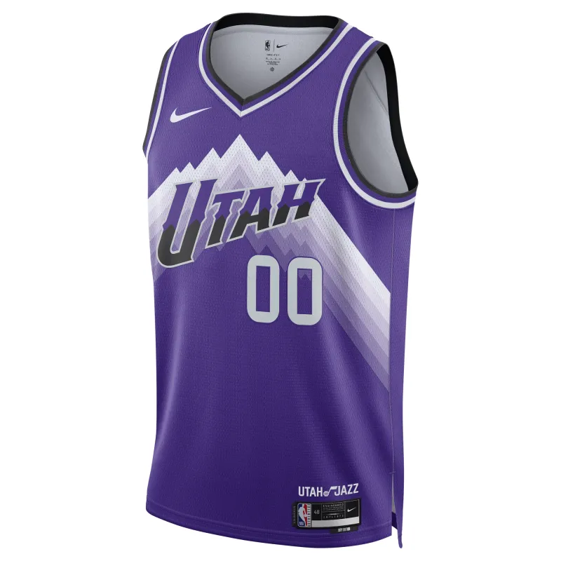 Unisex Utah Jazz Jordan Clarkson Purple 2023/24 Swingman Jersey - City Edition