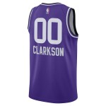 Unisex Utah Jazz Jordan Clarkson Purple 2023/24 Swingman Jersey - City Edition