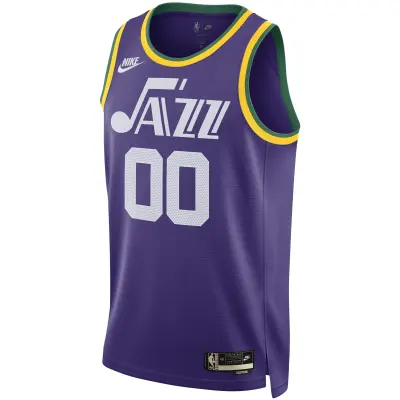 Unisex Utah Jazz Jordan Clarkson Purple Swingman Replica Jersey - Classic Edition 02