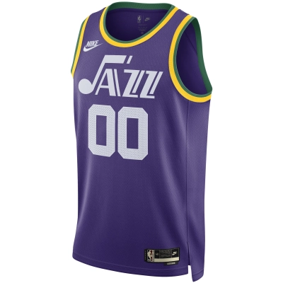 Unisex Utah Jazz Jordan Clarkson Purple Swingman Replica Jersey - Classic Edition 02