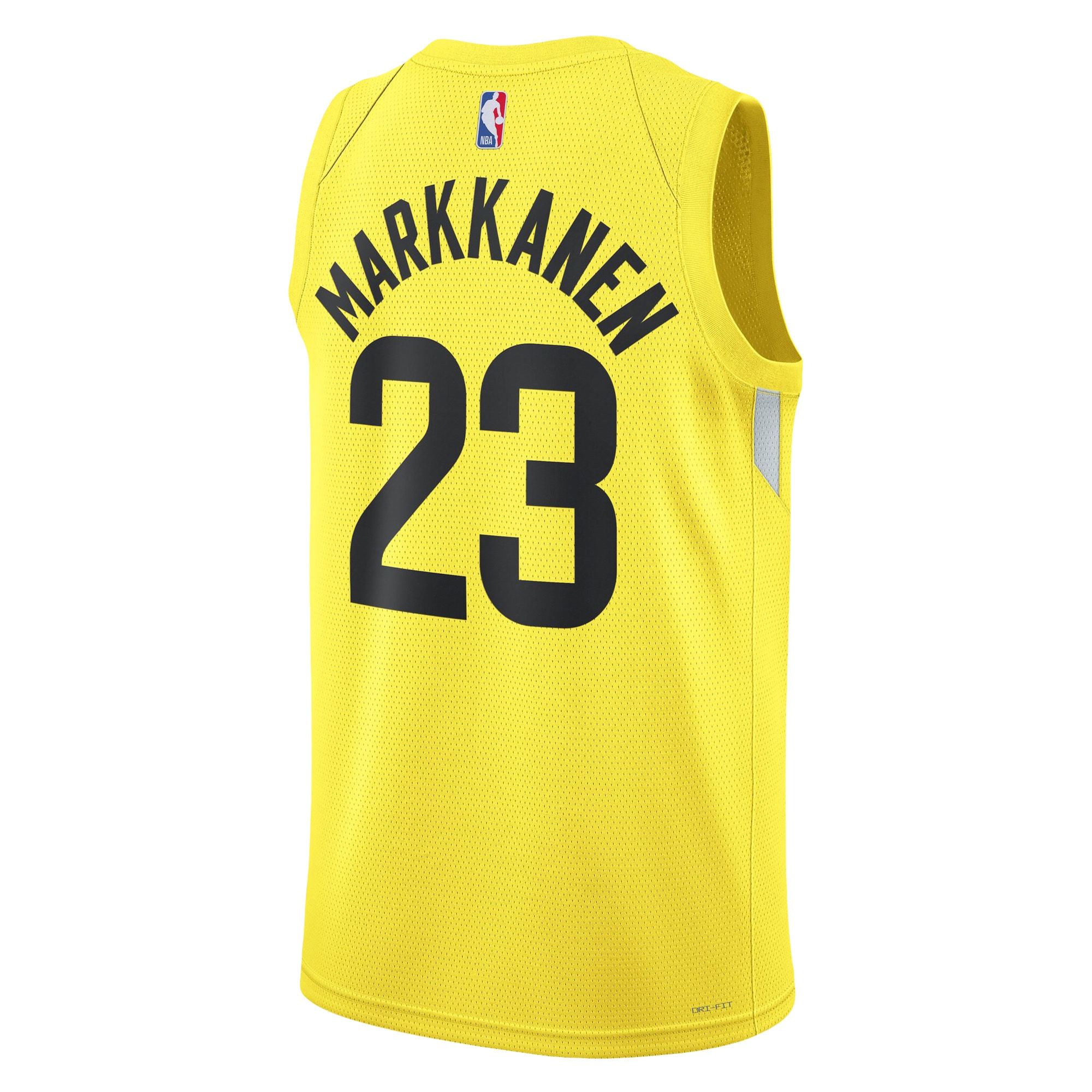 Unisex Utah Jazz Lauri Markkanen Gold Swingman Jersey - Icon Edition