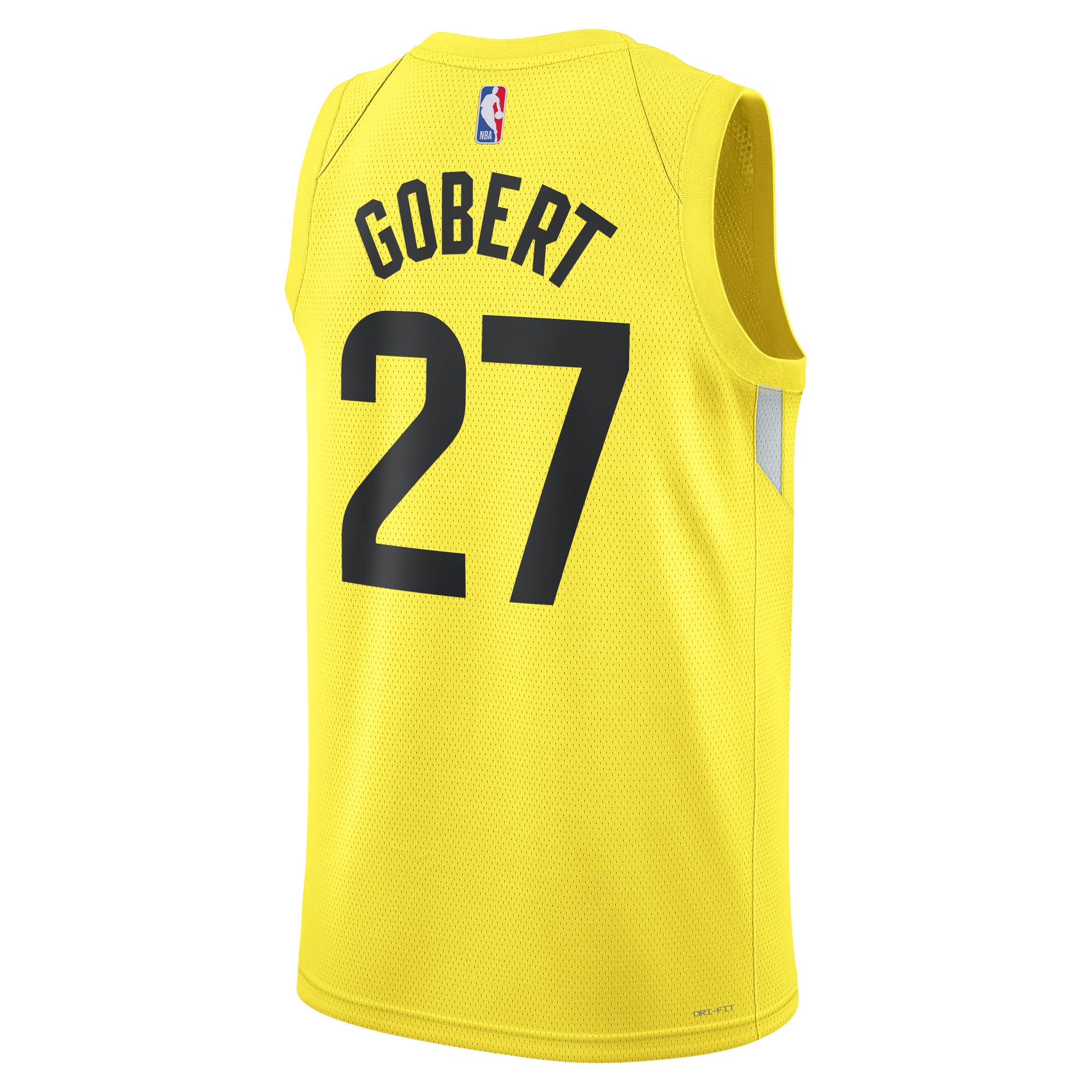 Unisex Utah Jazz Rudy Gobert Gold Swingman Jersey - Icon Edition