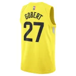 Unisex Utah Jazz Rudy Gobert Gold Swingman Jersey - Icon Edition
