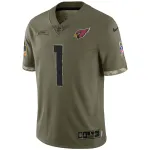 Men's Arizona Cardinals Olive 2022 Salute To Service Limited Jersey