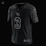 Men's Arizona Cardinals Budda Baker Black RFLCTV Limited Jersey