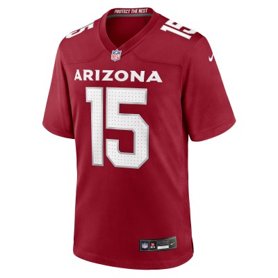 Men's Arizona Cardinals Clayton Tune Cardinal Game Jersey 02