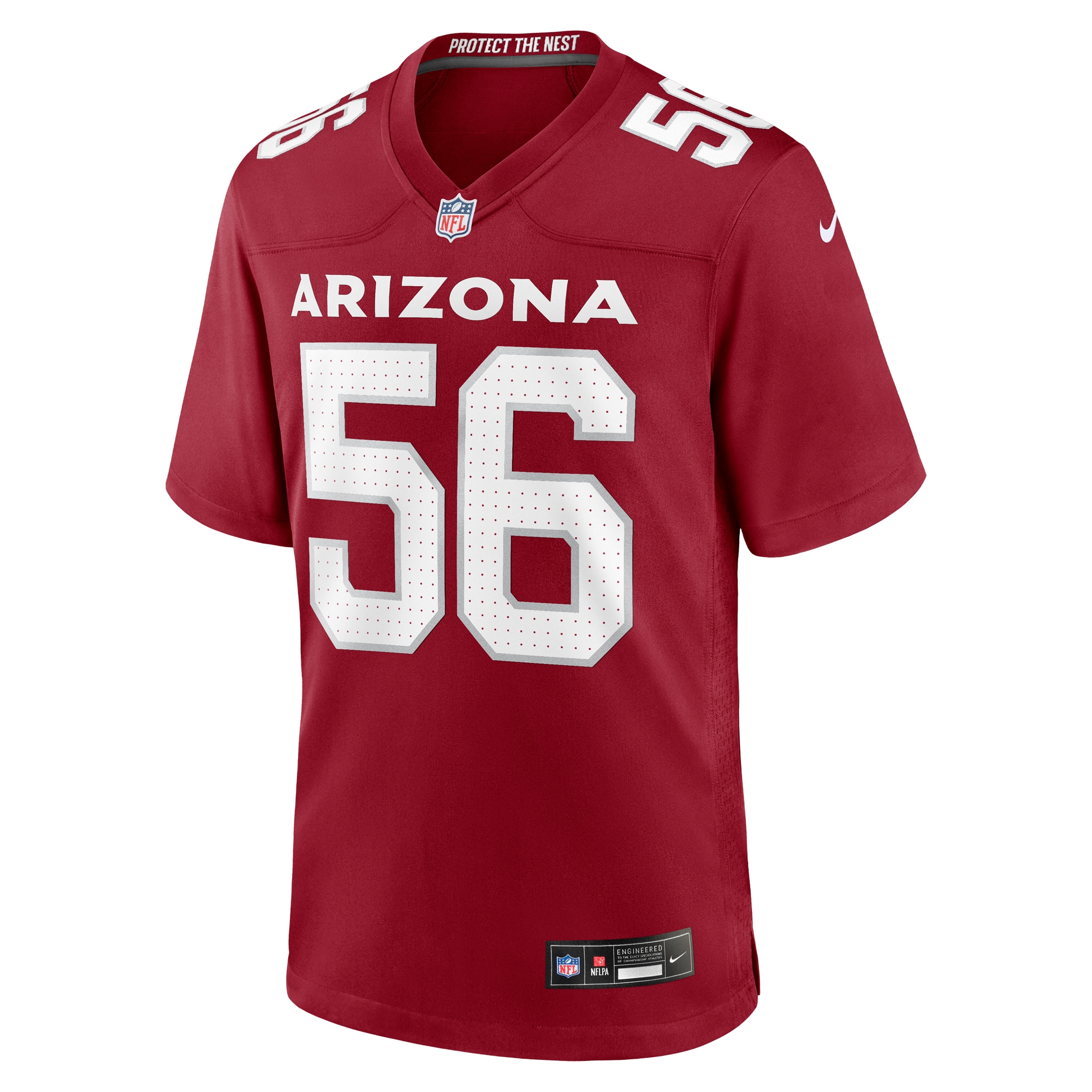 Men's Arizona Cardinals Darius Robinson Cardinal 2024 NFL Draft First Round Pick Player Game Jersey