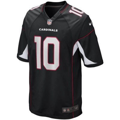 Men's Arizona Cardinals DeAndre Hopkins Black Game Jersey 02