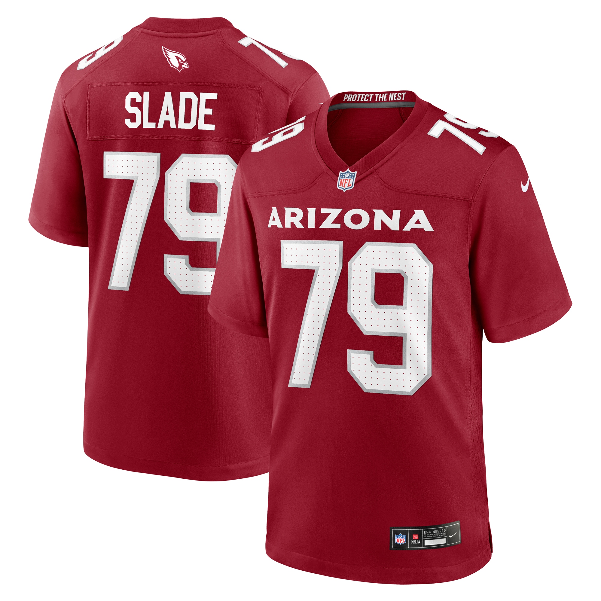 Men's Arizona Cardinals Jacob Slade Cardinal Game Jersey