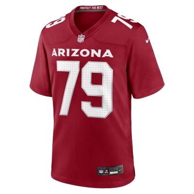 Men's Arizona Cardinals Jacob Slade Cardinal Game Jersey 02