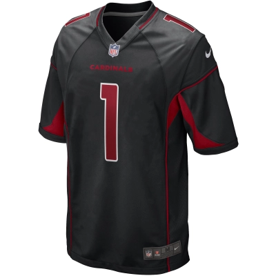 Men's Arizona Cardinals Kyler Murray Black 2nd Alternate Game Jersey 02