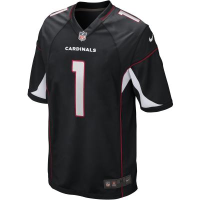Men's Arizona Cardinals Kyler Murray Black Alternate Game Jersey 02